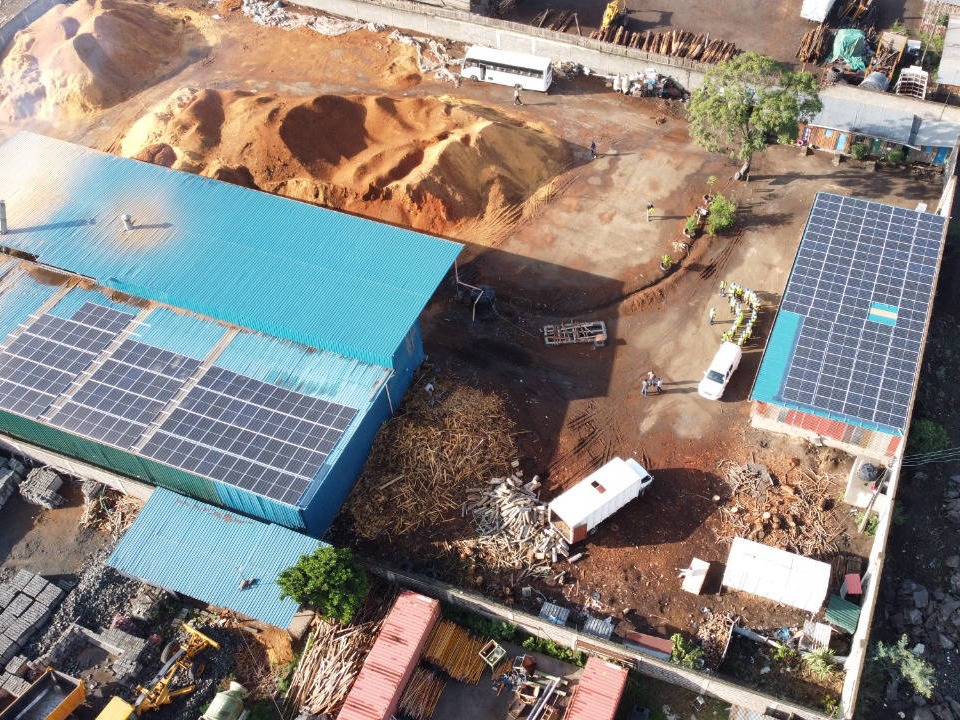 Ecoline Nakuru solar power plant